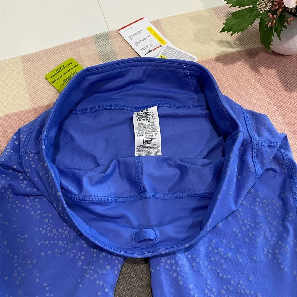 NWT! Under Armour Reflective Mirror Luminous Capri Running Leggings - Picture 10 of 11